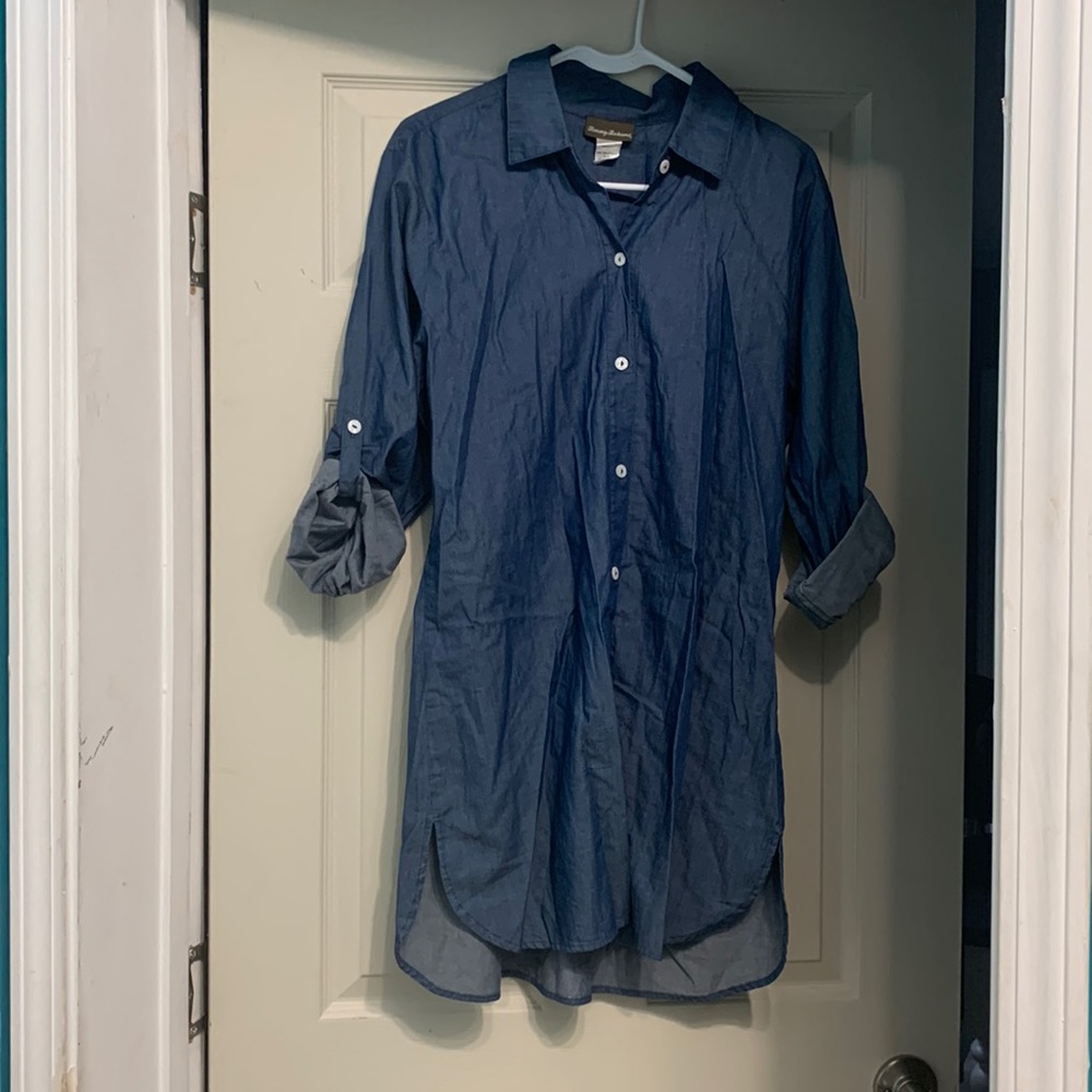 Tommy Bahama chambray dress